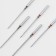 Needles for household sewing machines, for Jersey, No. 70-90, 5 pcs