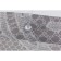 Dantelle bathroom curtains, 180 x 200 cm, gray color