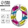 Foil ball 34 "Number 0, hashtags, with a substrate