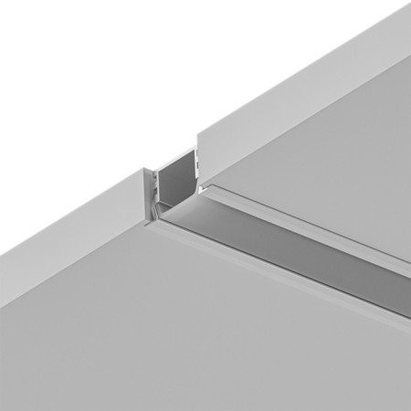 Profile for the ARTE LAMP Integration A221205R, 2.2x200x1.22 cm, gray