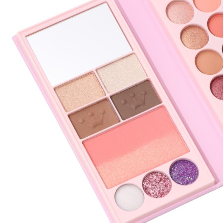 A set of decorative cosmetics (highlighter, shadows for eyebrows, blush, glitter, eye shadow)-3