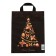 Package "Golden Christmas tree", polyethylene with a loop pen 28 x 35, 50 μm
