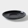 Porcelain saucer "watercolor", d = 14.5 cm, black color