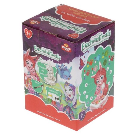 Set for children's creativity Figure for the painting "Enchantimals" (paints, brush)-4
