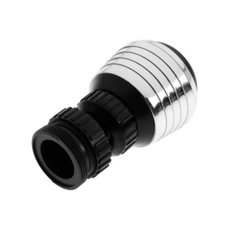 Zein Z3598, rotary, on hinges, 2 modes, chrome/black-6