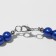 Beads "Classic" mood, ball No. 8, color bright blue, l = 40 cm