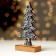 New Year's decor with backlight "New Year's spruce" 9 × 5 × 19 cm, green