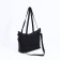 Bag Female Tout with zipper, black color