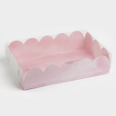 Box for confectionery products with PVC “The best” lid, 20 x 30 x 8 cm-2