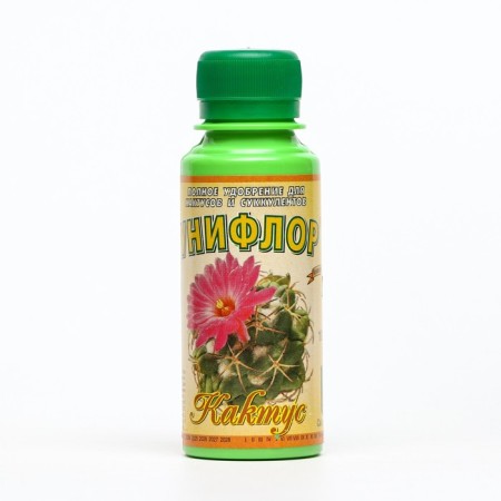 Mineral fertilizer "Uniflor Cactus", bottle, 0.1 l