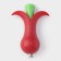 Remotter of bones of the valve "Cherry", 14 cm, red color