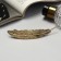 Liberty-automatic hairpin "Liberty" feather, 11 cm, gold