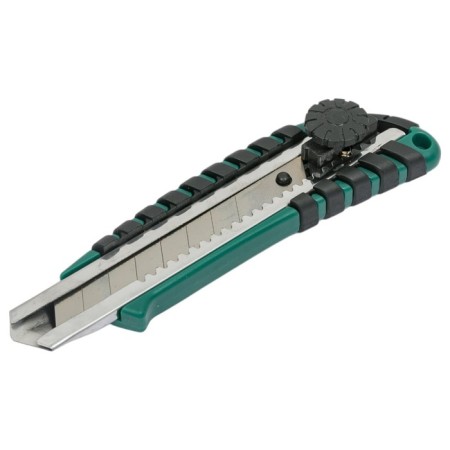 Knife Universal Volat 24102, two -component case, reinforced, 18 mm