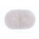 Bathroom mat Sofi de Marko Rachel, lace, size 50x70 cm, beige color