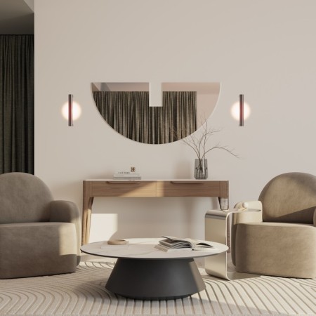 Bra Maytoni Mod288WL-L5CH3K, LED, 6 W, 102x45x350 mm, 550 lm, 3000k, chrome-9