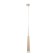 Bayerlux suspension lamp Bayerlux "Amadeus" LED 6W 4000k gold 5.3x5.3x43-243cm