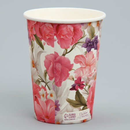 A glass for flowers "Bright flowers", 350 ml-2