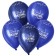 Shar Latex 12 “Happy Birthday, Son!”, Pastel, set of 15 pcs., Blue color, dark blue