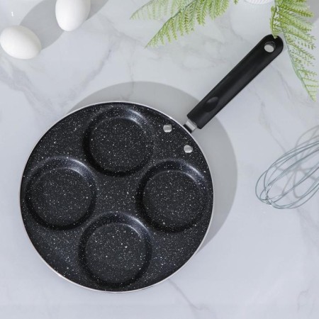 Sleep pan for Oladiy "Quartet", 41 × 24 × 2.5 cm, plastic handle, black color-1