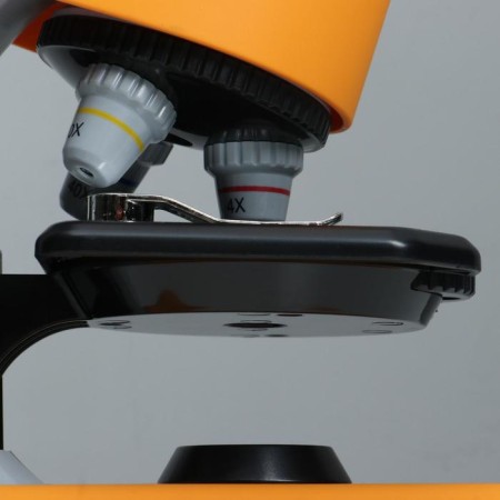 Microscope "Young Biologist" Frendering to x1200, yellow, backlight-8