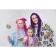 SIM-BRAIDS AFROKOSOS, 60 cm, 18 strands (CE), brush/blue/blue color (#FR-35)