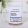 Sublimation mug "Life Way", with application