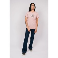 Female T -shirt, size 44, pink color