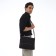 Male business bag, textura, long belt, brown color