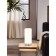 Damasco 1, 1x60W E27 table lamp, Nickel color