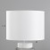 Board lamp "Landi" E27 40W Belo-chromium 25x25x46.5 cm Risalux