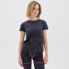 Women's T-shirt Minaku Black Color, Rr. 42