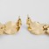 Earrings Metal "Atmosphere" drop, color gold