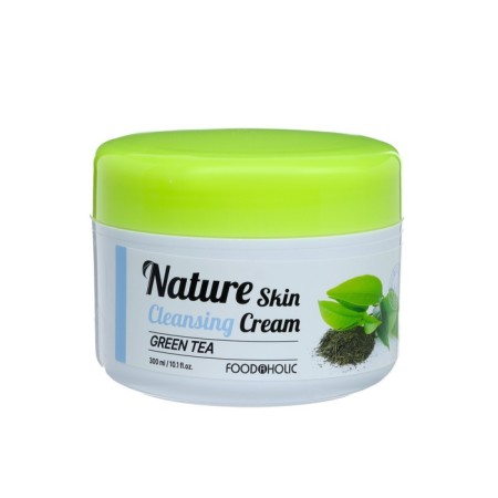 Facial cream Foodahlic, cleansing, with green tea extract, 300 ml-1