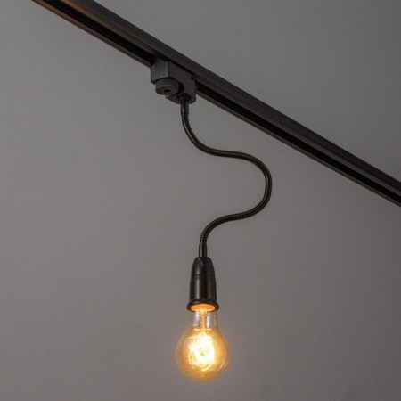 Trick Lamp "Snake" E27 40W Black 3.5x3.5x40cm-2