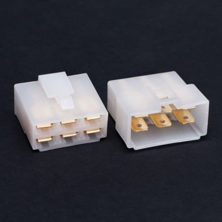 Car connector, dj7061-6.3-11/21, 6 contacts, set 5 pcs-1