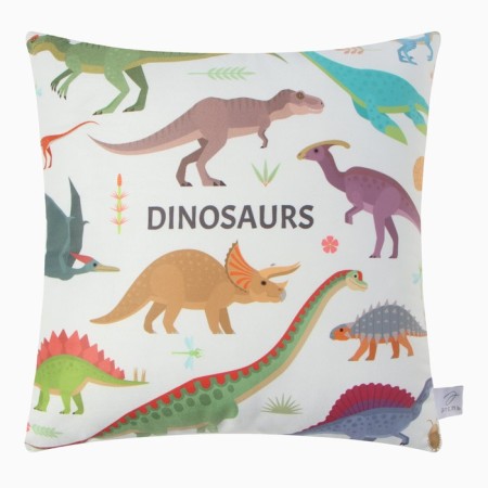 Decorative Ethel Pillow "Dinosaurs" 40*40cm, velor