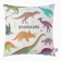 Decorative Ethel Pillow "Dinosaurs" 40*40cm, velor
