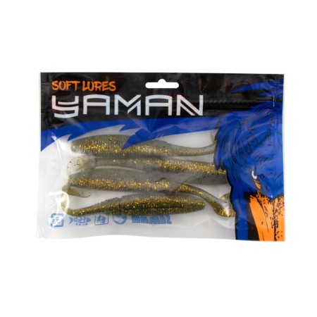 The Yaman Pro Springy Shad vibro -heb, 15.2 cm, color #45. Packaging 4 pcs.-4