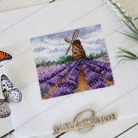 Embroidery Set "Charm of Provence" 10 × 11 cm-2