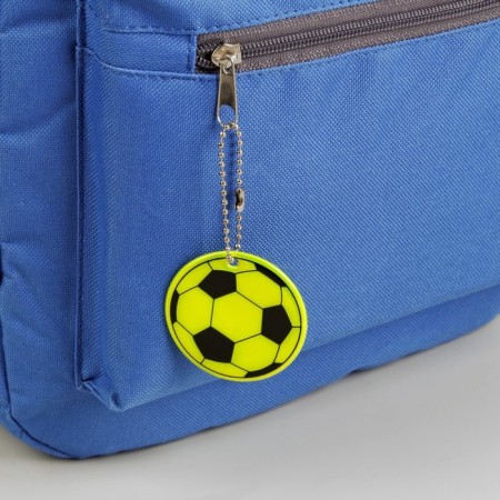 The reflective element "football", bilateral, d = 5 cm, color mix-1