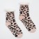 Women's socks with fur inside, pink color, rr 23-25 ​​(shoe rr 36-40)