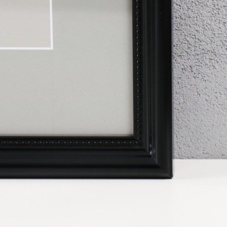 Photo frame Plastic "Gala" 30x40 cm, black (plastic screen)-1