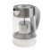 Electric Deerama DEM-SH50W, glass, 1.7 l, 2200 watts, adjustment t °, silver