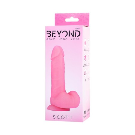 Beyond by Toyfa, Scott, silicone, silicone, pink color, 20 cm-12