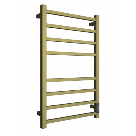 Electric towel "Dvin" L Plaza Neo, 800x500 mm, dimmer, bronze semi -gloss
