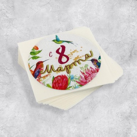 A set of business stickers "since March 8", 4 x 4 cm, 50 pcs-4