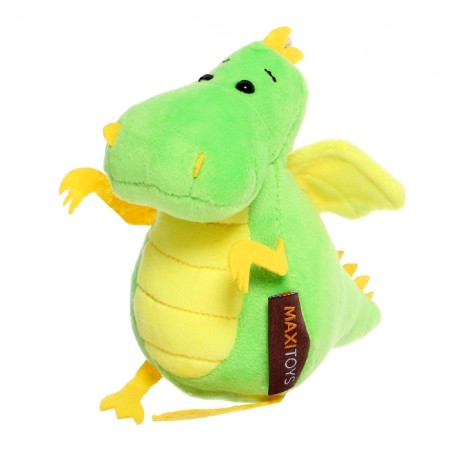 Soft toy "Dragon", yellow tummy, 13 cm-3
