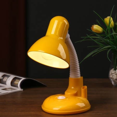 Luminaire desktop UT-221 E27 40W on a stand yellow 27.5x37x14 cm-1