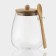 Glass Bank for bulk products "Eco" with a spoon, 1 l, 11.5 × 11 × 16 cm