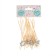 Skewer for Canapa "Busina", bamboo, set 24 pcs., Gray color